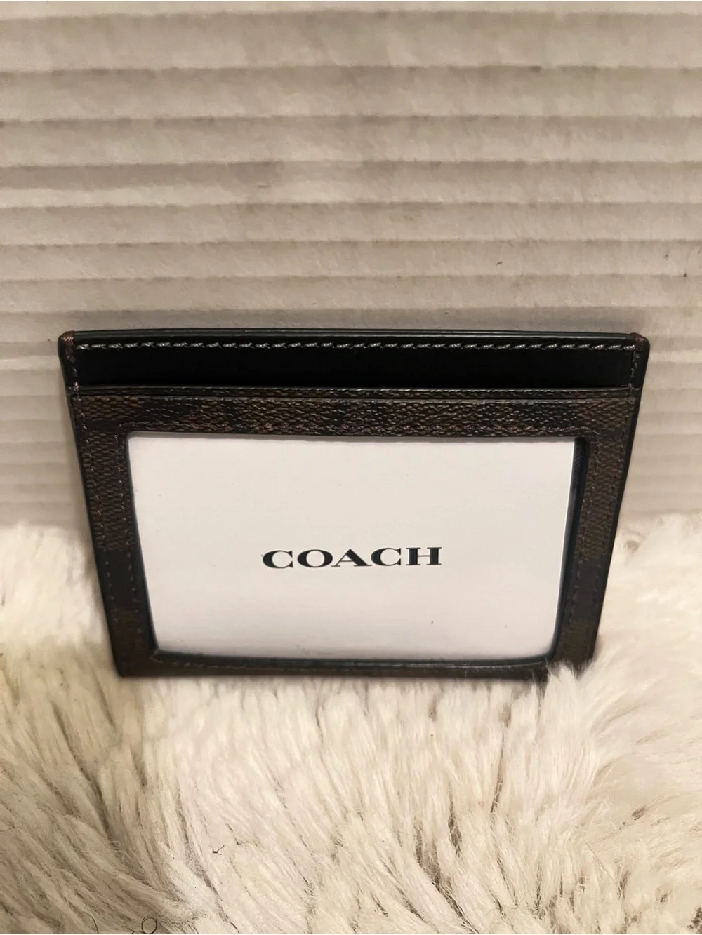Coach compact card